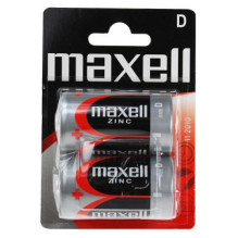 LR20 / D batteries 1.5V Maxell Zinc-carbon SUM-1 2B in a pack of 2 pcs.