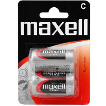 LR14 / C baterijos 1,5 V „Maxell“ cinko-anglies SUM-2 2B, pakuotėje po 2 vnt.