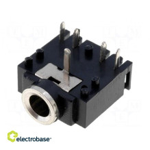 Socket, 3.5 mm, stereo,...