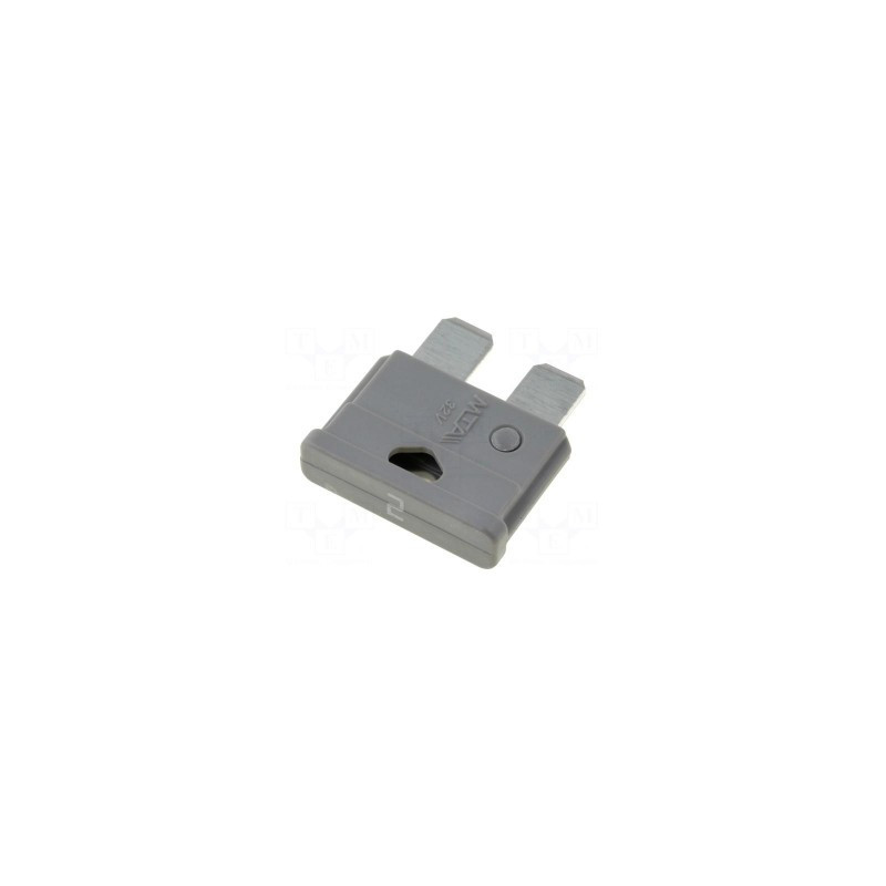 Fuse: fuse, 2A, 32V, automotive, 19 mm, UNIVAL