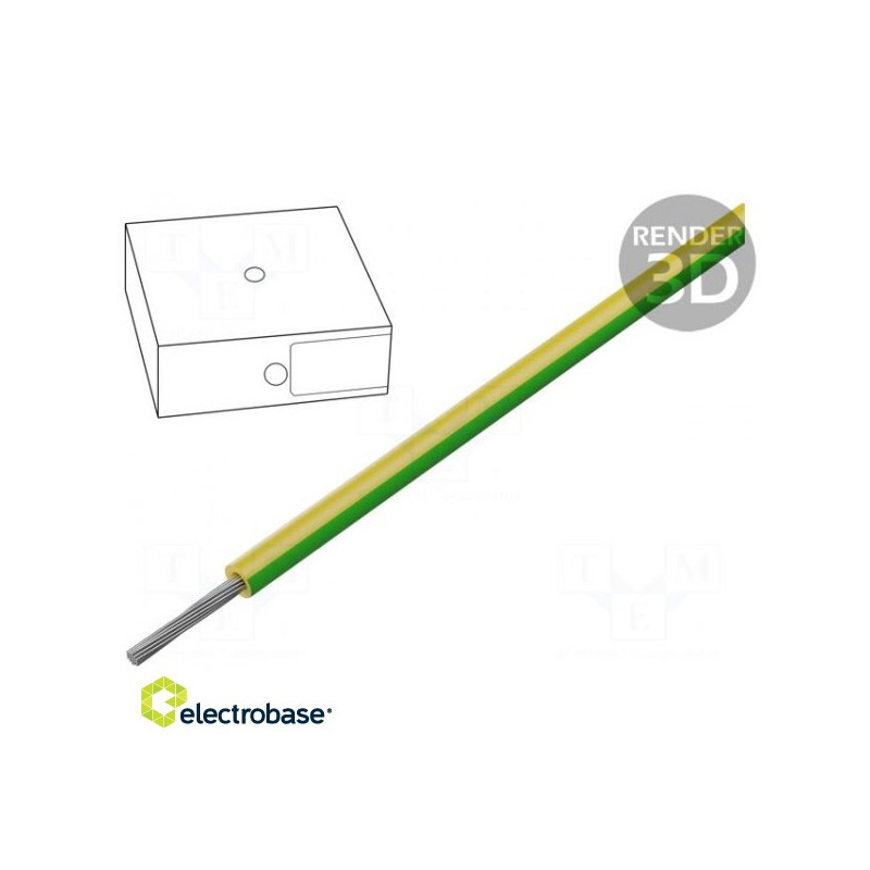 Laidas, ÖLFLEX® HEAT 125 SC, balastas, Cu, 1x4mm2, poliolefinas