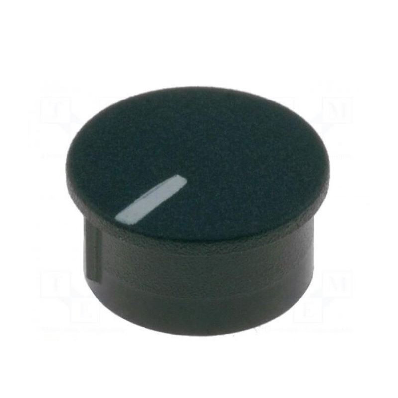 Cap, thermoplastic, imprint, Indicator: white, black