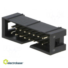 Socket, IDC, Male, PIN:16,...