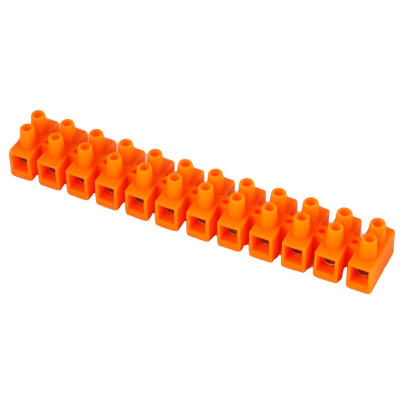 Gnybtų blokas oranžinis 6.0mm2