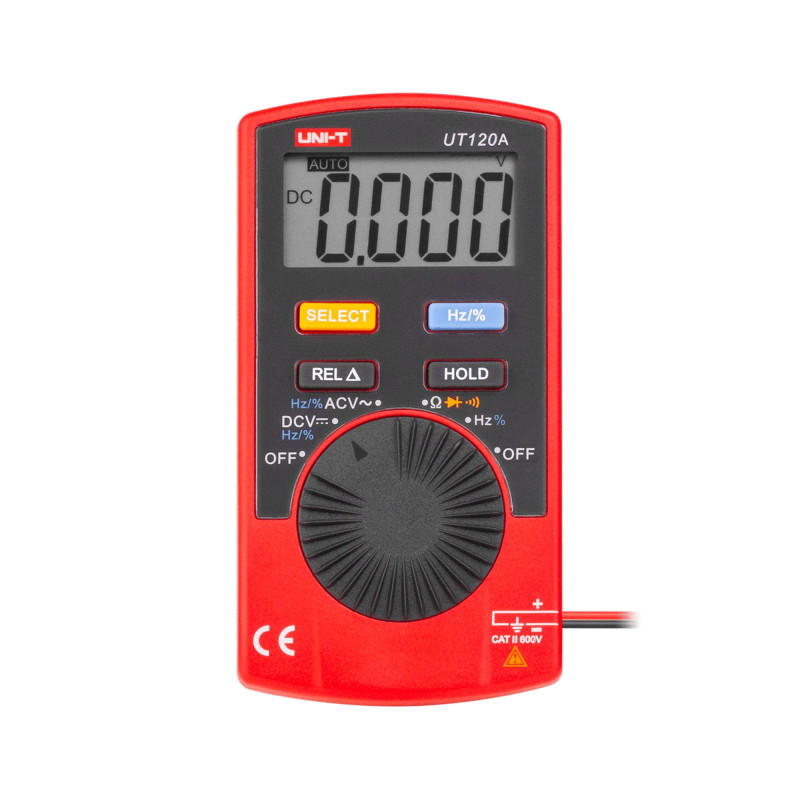 Digital Multitester, Large LCD Screen UT120A