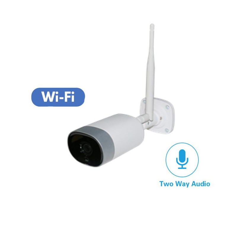Vandeniui atspari „Wi-Fi“ vaizdo stebėjimo kamera, 2 MPix, naktinio matymo – 30 m