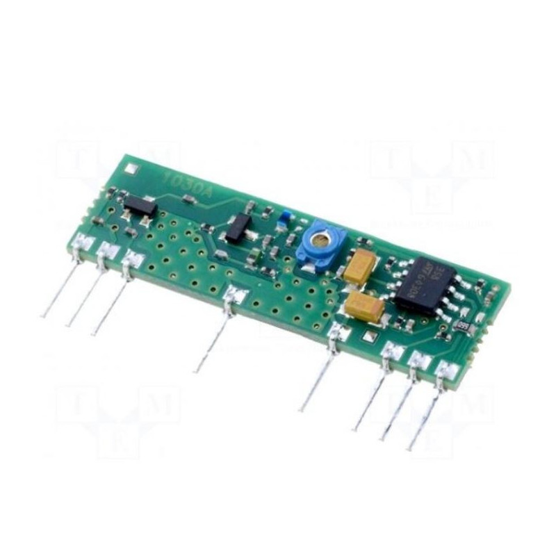 Module:RF, AM receiver, AM,ASK, 433.92 MHz, -106dBm, 5VDC, 2.5 mA