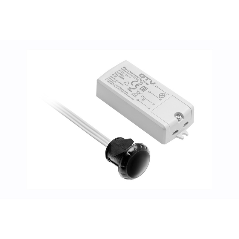 LED built-in short-range motion sensor, 500W, works on door opening, monopolar