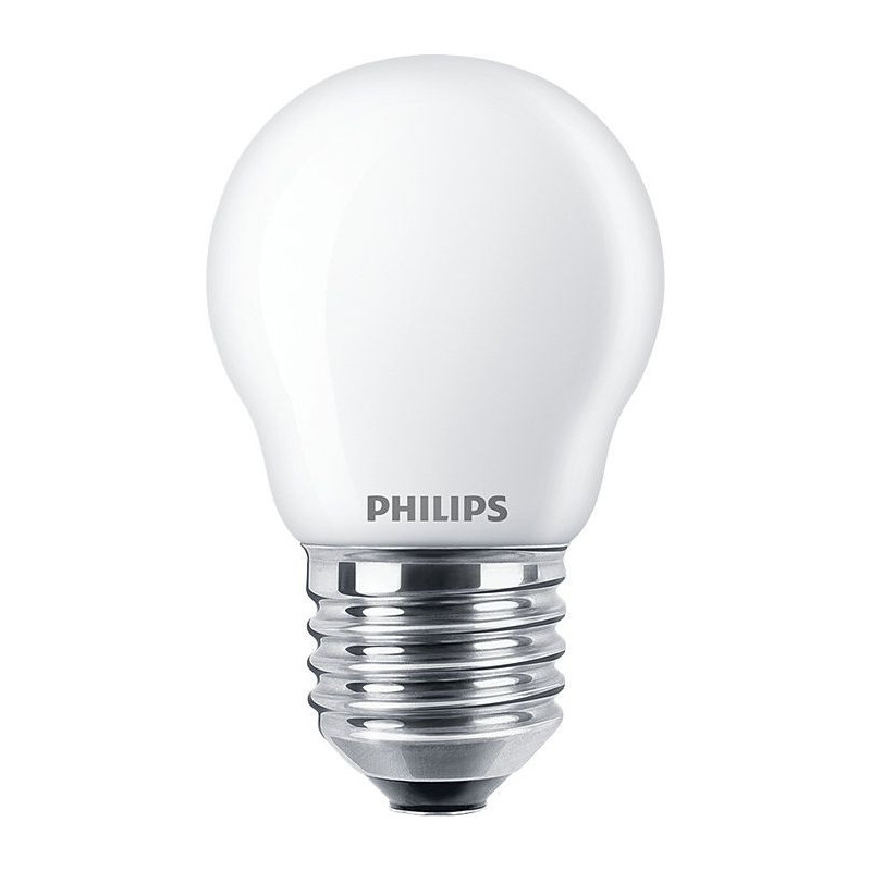 Philips LED bulb 2.2W (25W) E27 P45 FR ND MV