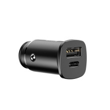 „Baseus“ 30 W greitas automobilinis įkroviklis su USB prievadu QC4.0+ ir USB-C PD 3.0