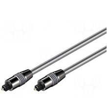 Kabelis, Toslink kištukas, abipusis, 3 m, kabelio Ø: 6 mm