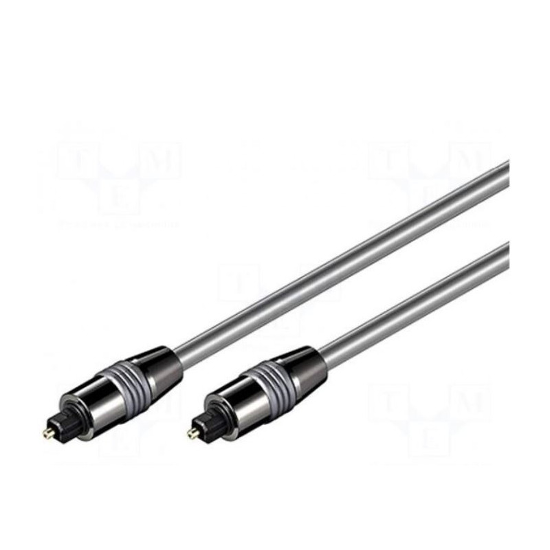 Kabelis, Toslink kištukas, abipusis, 3 m, kabelio Ø: 6 mm