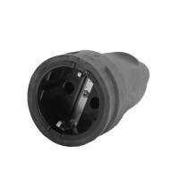 ABL IP44 Socket a / z black...