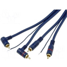 Cable, RCA plug x2, RCA...