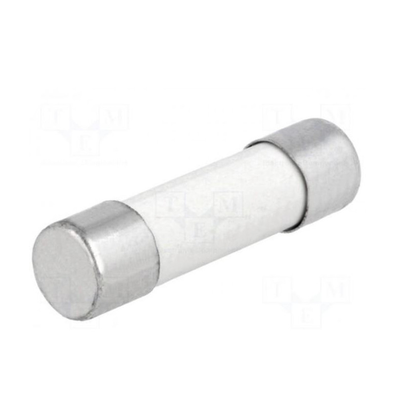 Fuse: fuse, 10A, 500VAC, ceramic, cylindrical, industrial