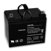 12V 30Ah battery :: AGM :...