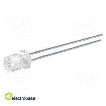 LED, 5 mm, raudonas, 30÷70...