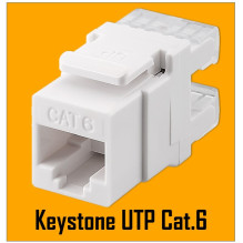 Keystone module CAT6 UTP...