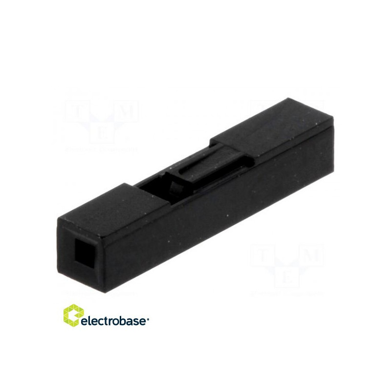 Plug, pin strip, NSR / NDR, Female, PIN:1, without contacts, 2.54 mm