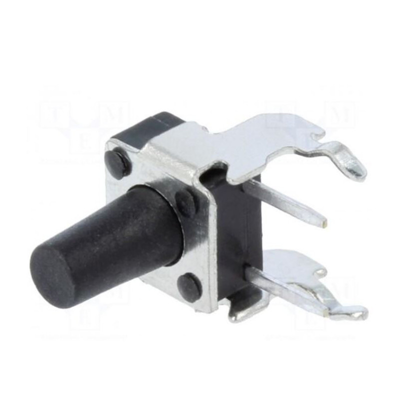 Microswitch TACT, SPST-NO, Position:2, 0.05A / 24VDC, THT, none, OFF (ON)