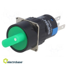 Switch: rotary, Position: 2, SPDT, 3A / 220VAC, 2A / 24VDC, -20÷55°C, 50 m?