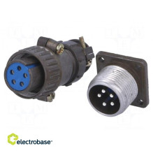 Socket, plug, Connector:...