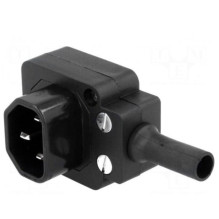 Connector: AC power supply,...