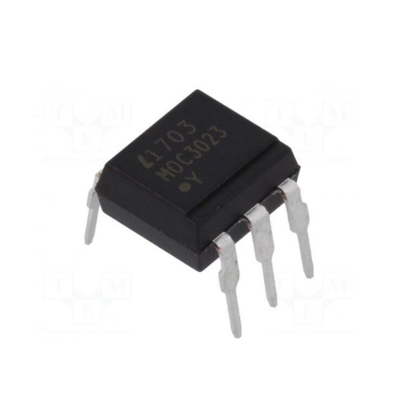 Optotriac, 5kV, Output:400V, without zero voltage crossing conductor