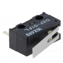 Microswitch SNAP ACTION, with lever, SPDT, 1A / 125VAC, 0.1A / 30VDC