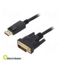 Cable, DisplayPort male,...