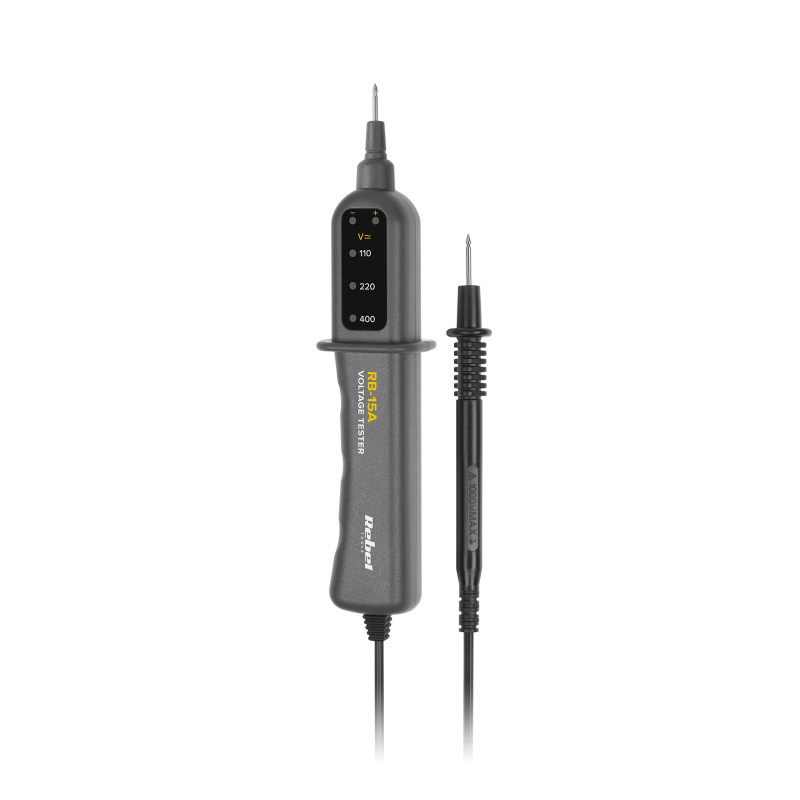 RB-15A bekontaktis įtampos testeris, AC/DC: 110V, 220V, 400V