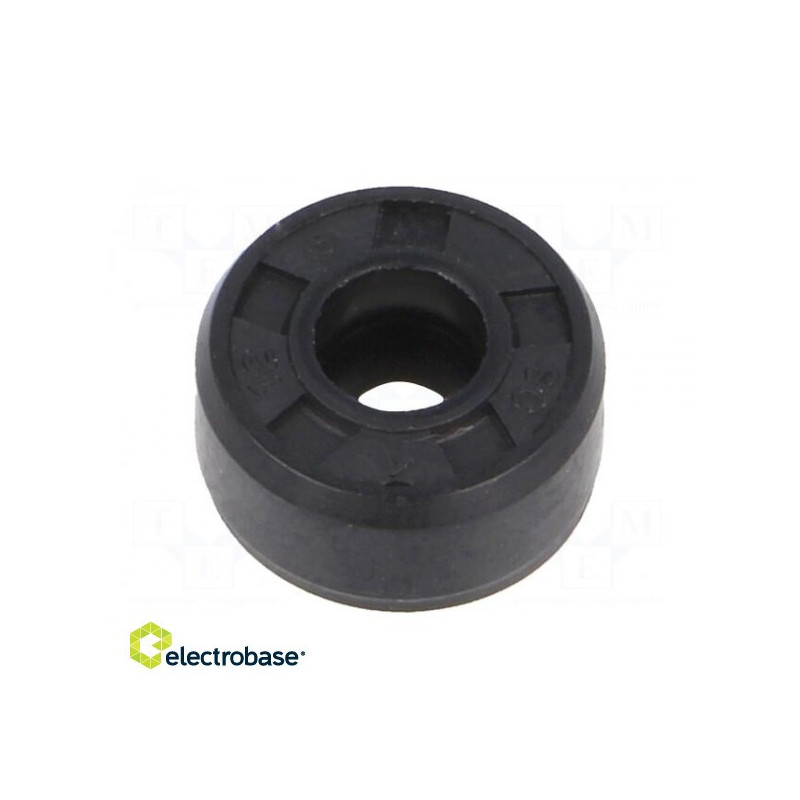 Oil seal, NBR, Thk: 6mm, -40÷100°C, Shore hardness: 70, Ø hole: 12 mm