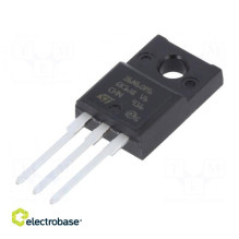 Tranzistorius: N-MOSFET, MDmesh™ M6, vienpolis, 600 V, 19 A, srovės stipris: 102 A
