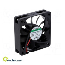 Fan:DC, axial, 12VDC,...