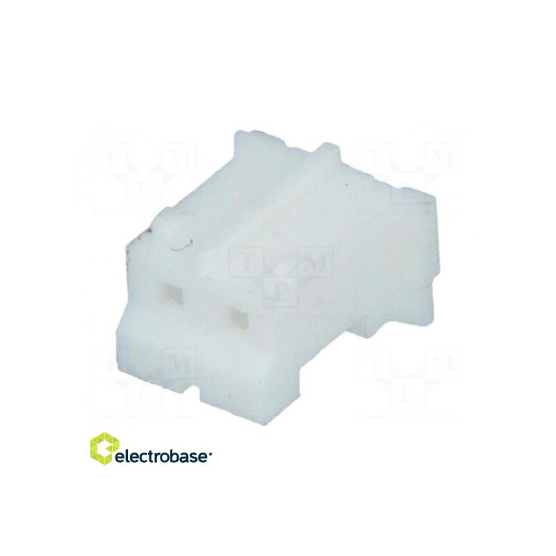 Kištukas, vielinė plokštelė, lizdas, NXG, 2 mm, PIN: 2, be kontaktų, kabeliui
