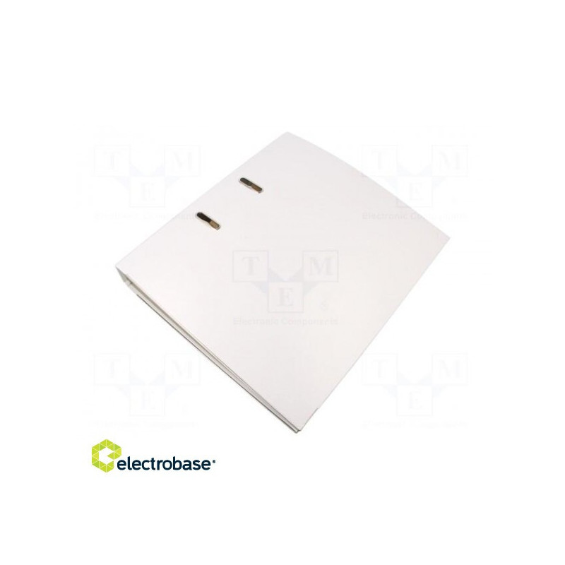 Ring binder, A4, white, W: 50 mm