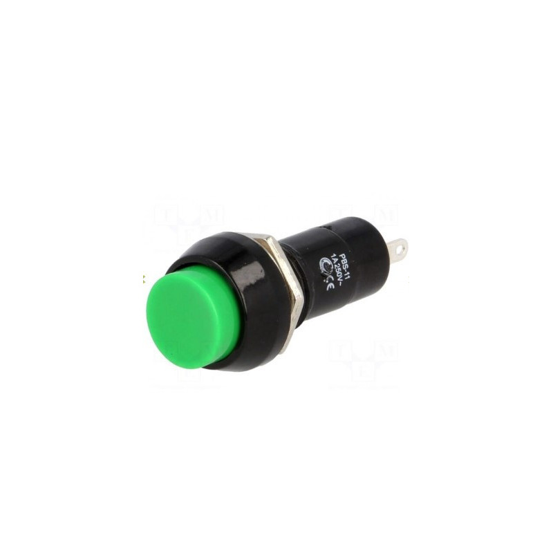 Switch: push-button Pos: 2 SPST-NO 1A / 250VAC OFF-ON ¨12mm