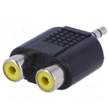 Adapter, Jack 3.5 mm plug,...