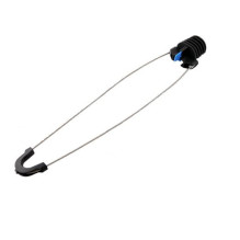 Tension clamp with plastic...