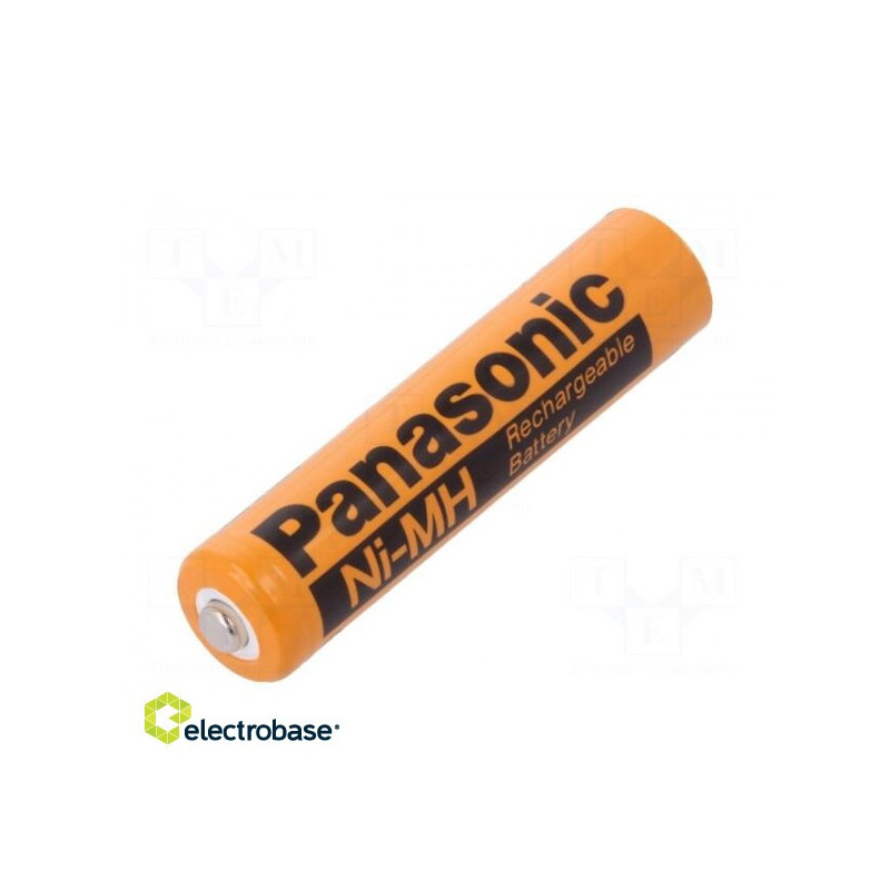 Baterija: Ni-MH, AAA, R3, 1,2 V, 750 mAh