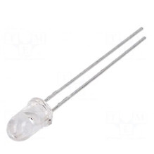 LED, 5 mm, raudonas,...