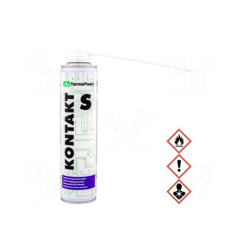 Cleaning agent, CONTACTS, 300 ml, aerosol, can, Signal word: Danger