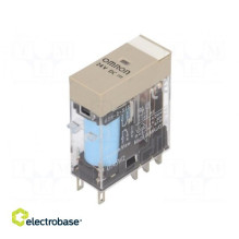 Relay: electromagnetic DPDT...