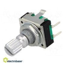 Encoder:incremental, THT, 24 imp/rev, Position:24, two phases A and B