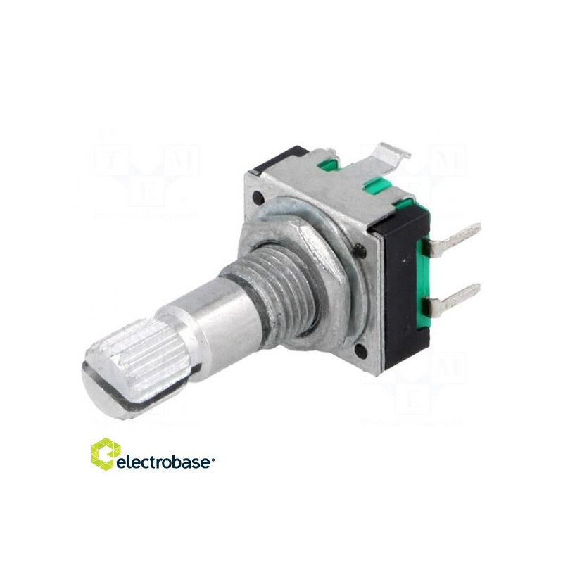 Encoder: incremental, THT, 24 imp/rev, two phases A and B, 5VDC