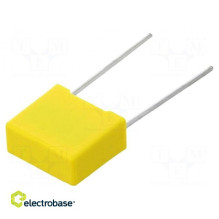 Capacitor: polypropylene,...