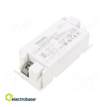 Power supply: switched-mode LED 25W 27÷43VDC 500mA 198÷264VAC