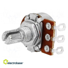 Potentiometer: shaft single turn 10k? 63mW ±20% on cable 6mm