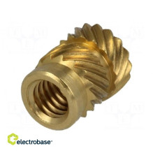 Threaded insert brass...