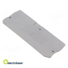 End plate, Width: 2.2mm, PT